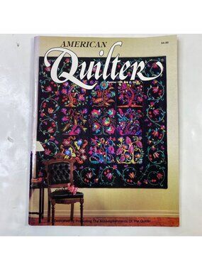 TEST American Quilter Magazine Summer 1990 Textile Art Quilting Patterns Craft